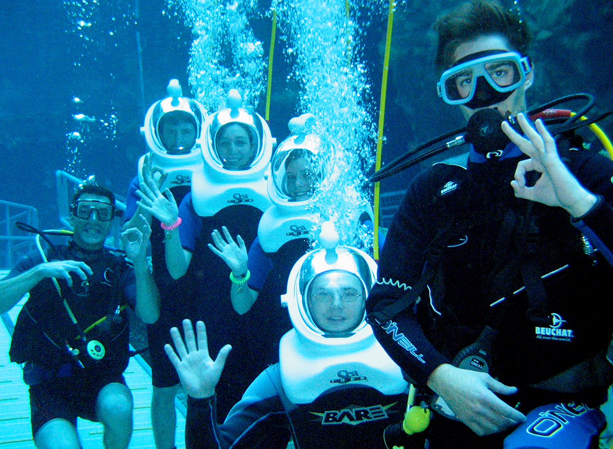 Underwater Sea walk