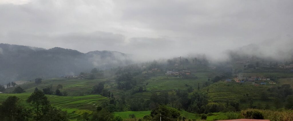 Chilly view of Chepang area