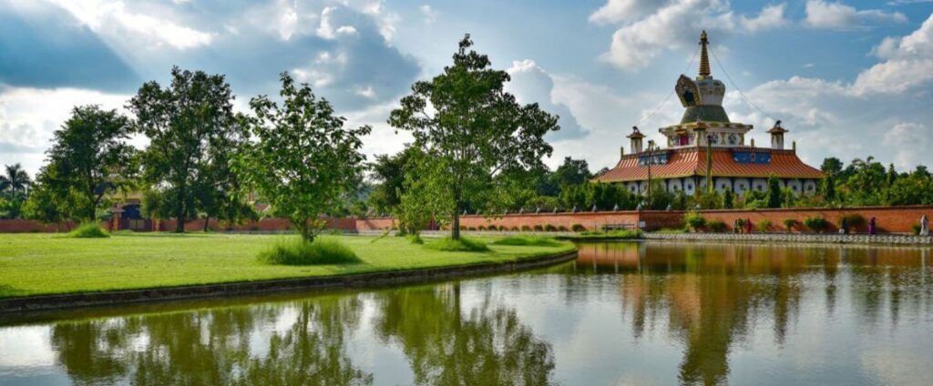 Buddhist Temple located in Lumbini