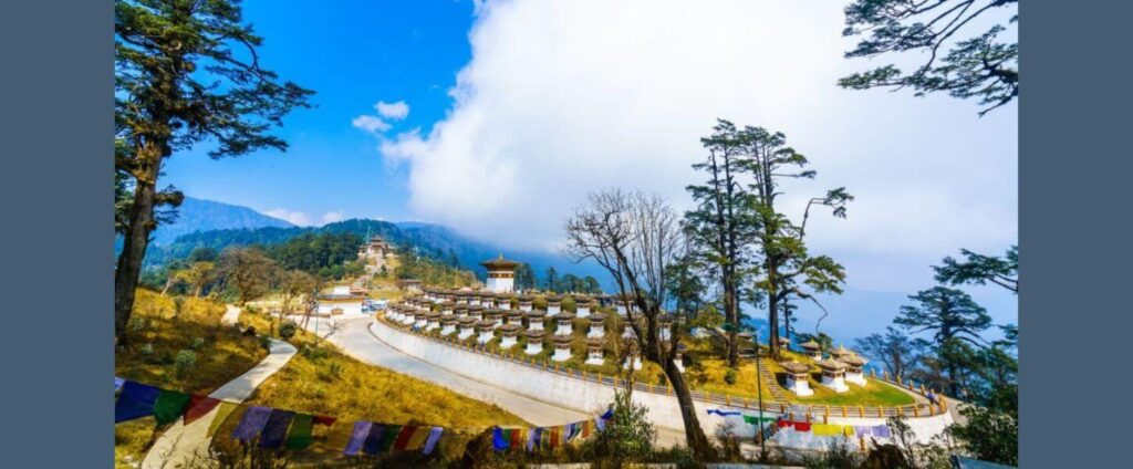 DochuLa Pass palces to visit in Bhutan
